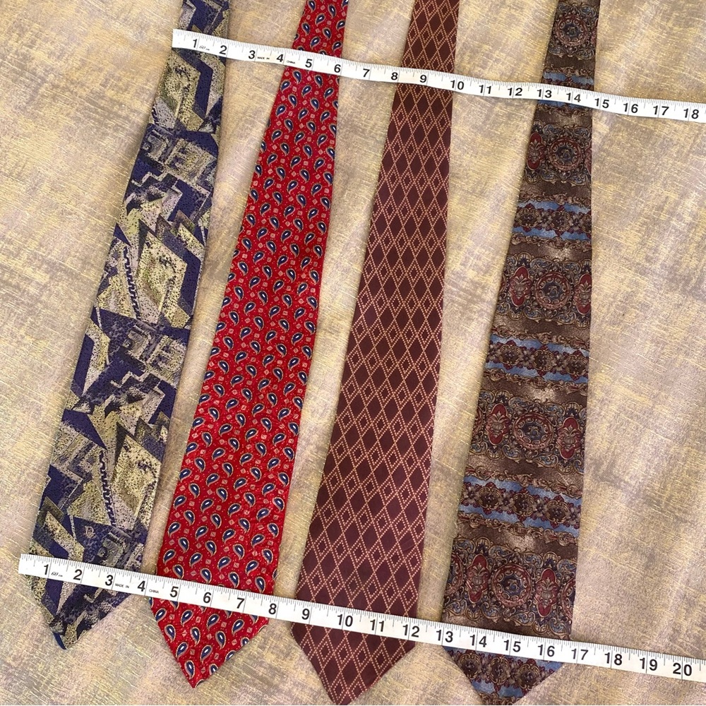 Vintage Dior bundle of 4 ties